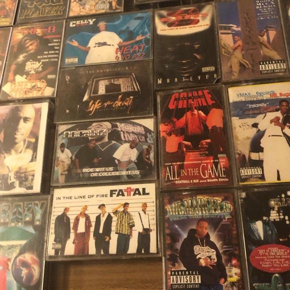 BUNDLE DEAL VINTAGE RAP MUSIC ALL KINDS NEW CASSETTE TAPES LOOK CLOSELY ZOOM IN - Picture 13 of 16